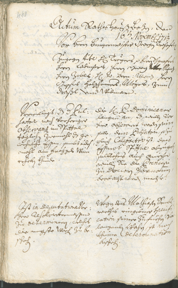 Civic Archives of Bozen-Bolzano - BOhisto Ratsprotokoll 1711/14 