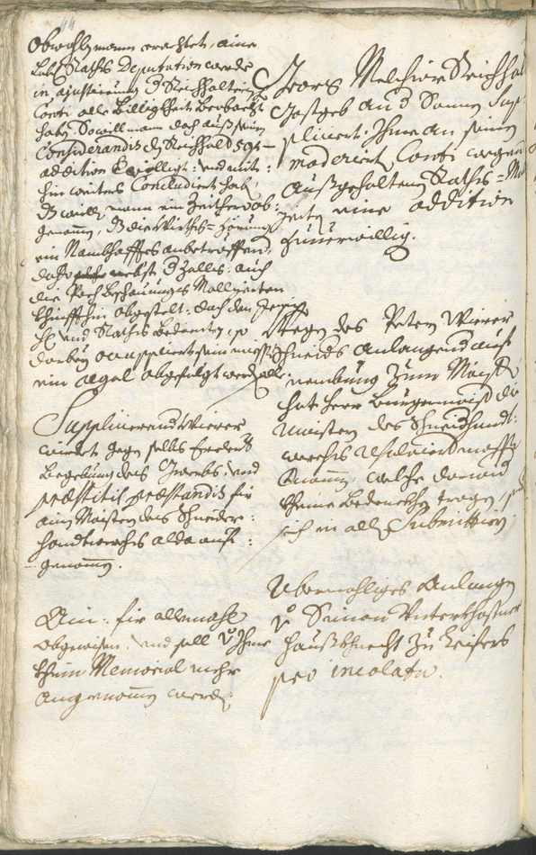 Civic Archives of Bozen-Bolzano - BOhisto Ratsprotokoll 1711/14 