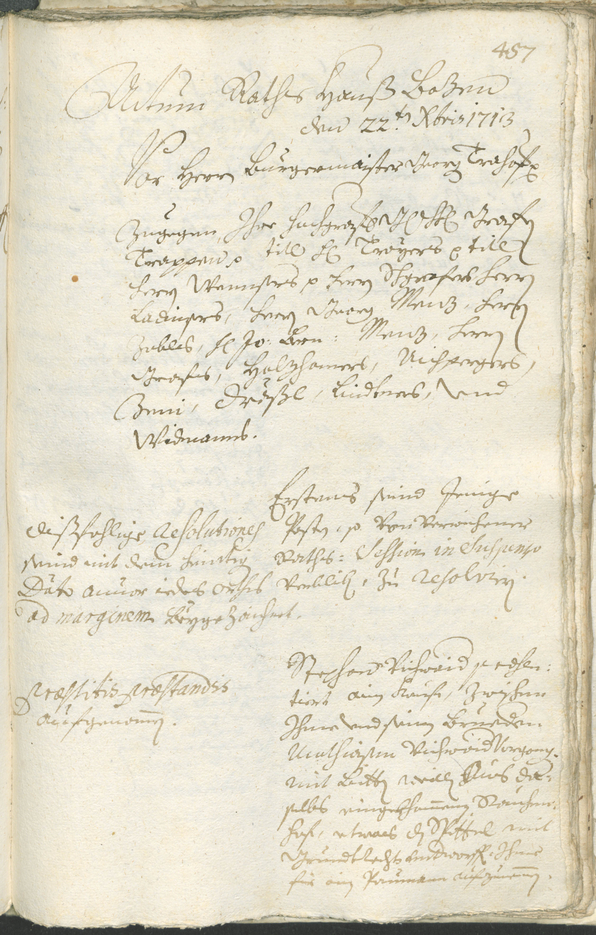 Civic Archives of Bozen-Bolzano - BOhisto Ratsprotokoll 1711/14 