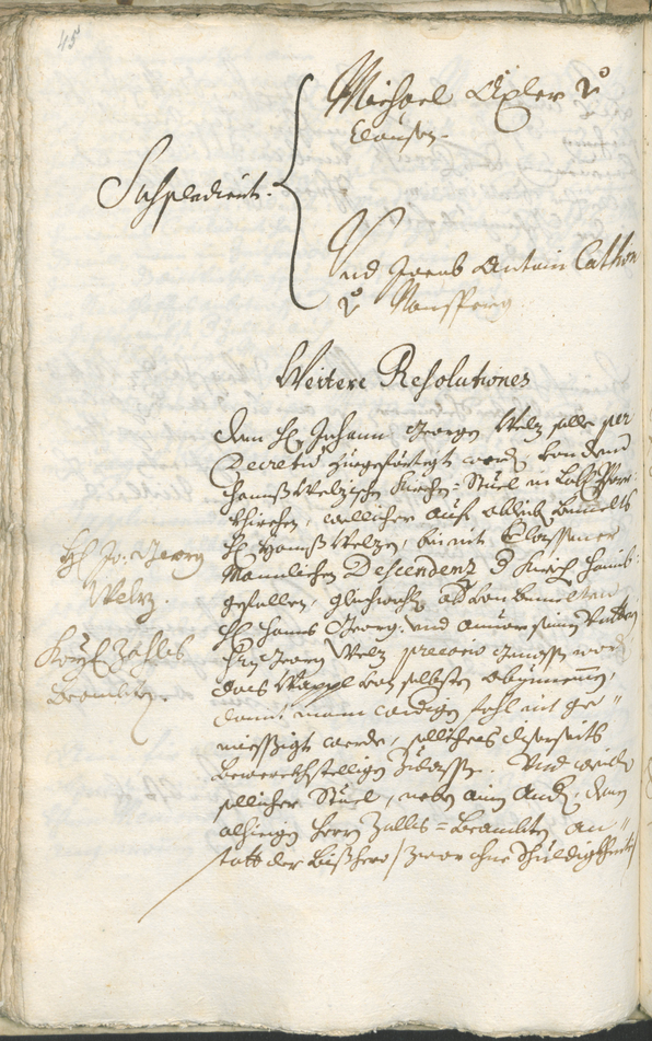 Civic Archives of Bozen-Bolzano - BOhisto Ratsprotokoll 1711/14 