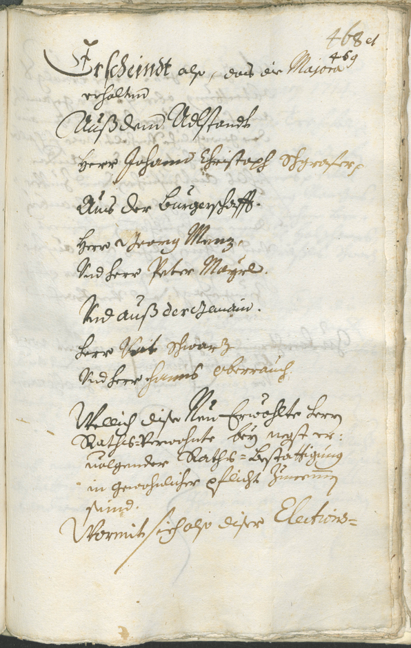 Stadtarchiv Bozen - BOhisto Ratsprotokoll 1711/14 