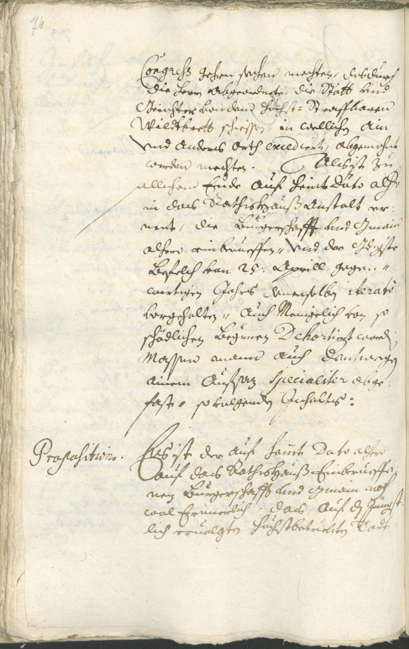 Civic Archives of Bozen-Bolzano - BOhisto Ratsprotokoll 1711/14 