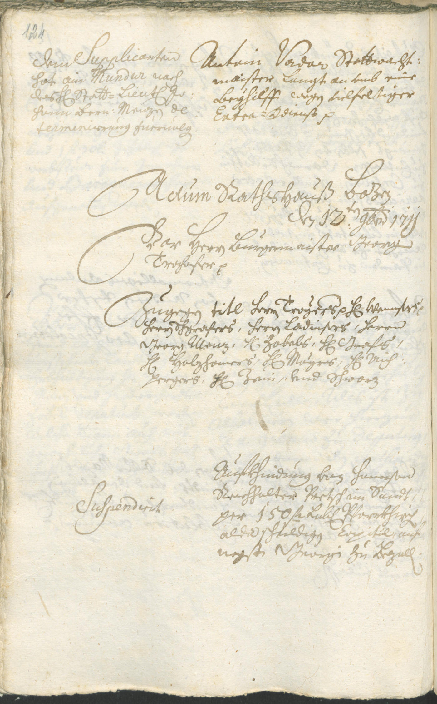 Civic Archives of Bozen-Bolzano - BOhisto Ratsprotokoll 1711/14 