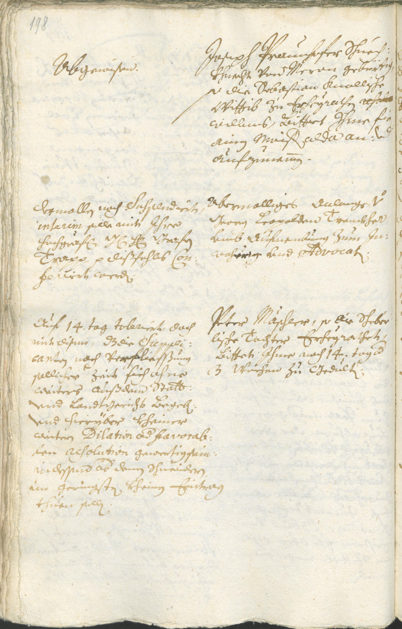 Civic Archives of Bozen-Bolzano - BOhisto Ratsprotokoll 1711/14 