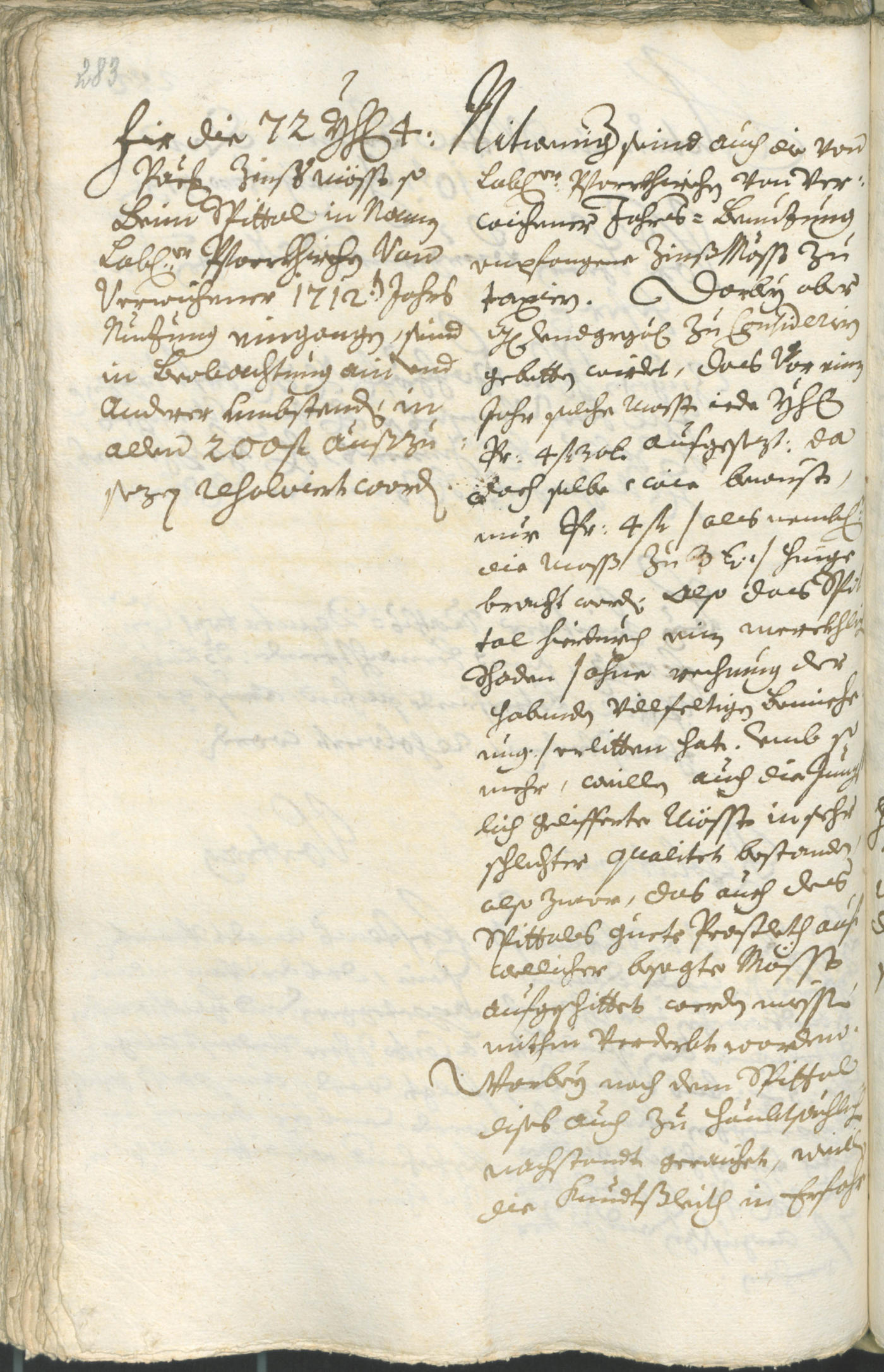 Civic Archives of Bozen-Bolzano - BOhisto Ratsprotokoll 1711/14 