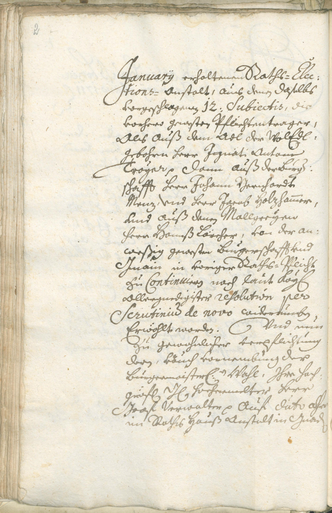 Civic Archives of Bozen-Bolzano - BOhisto Ratsprotokoll 1711/14 