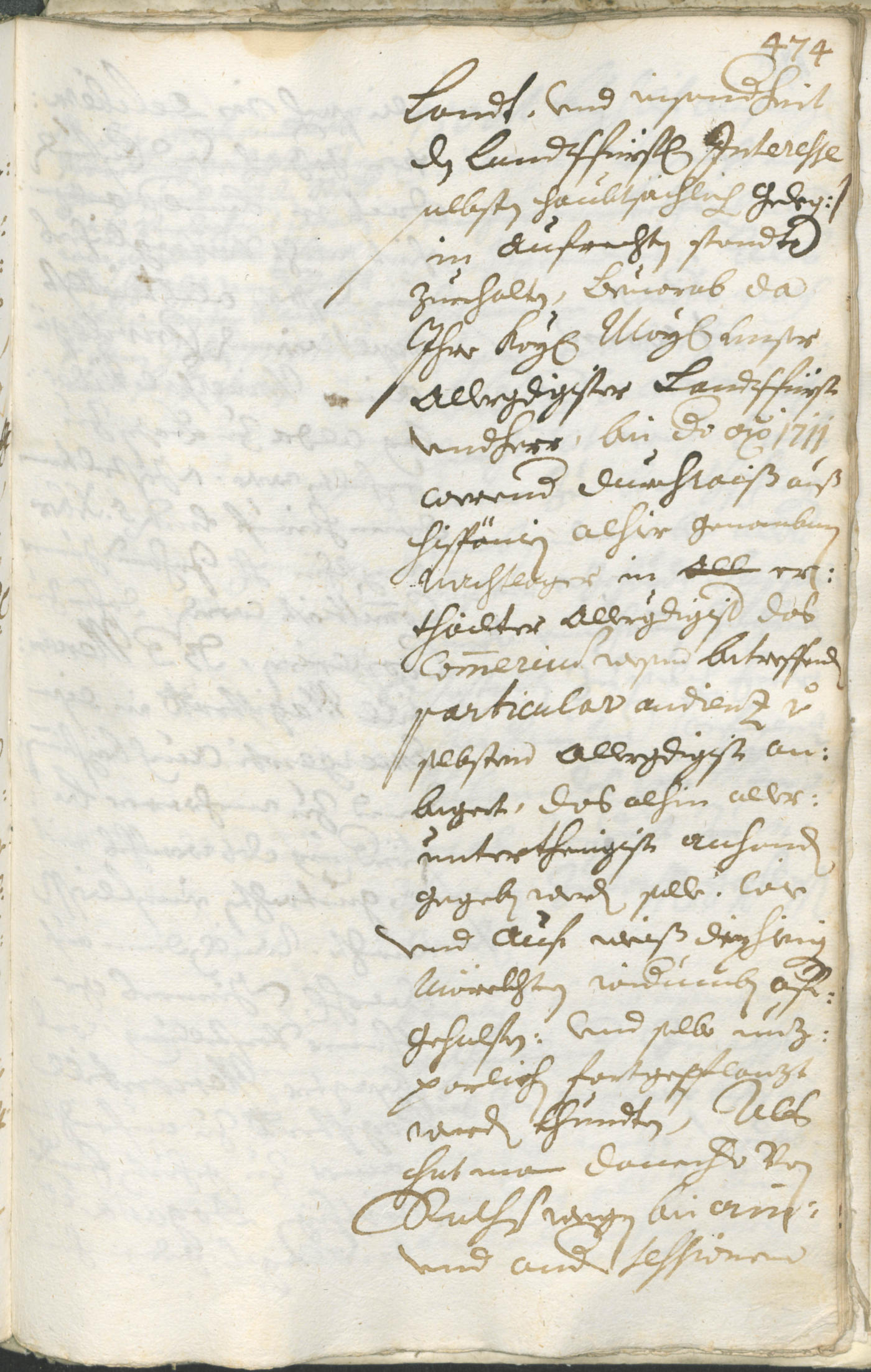 Stadtarchiv Bozen - BOhisto Ratsprotokoll 1711/14 