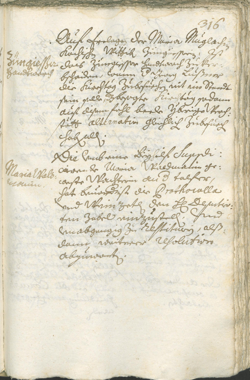 Civic Archives of Bozen-Bolzano - BOhisto Ratsprotokoll 1711/14 