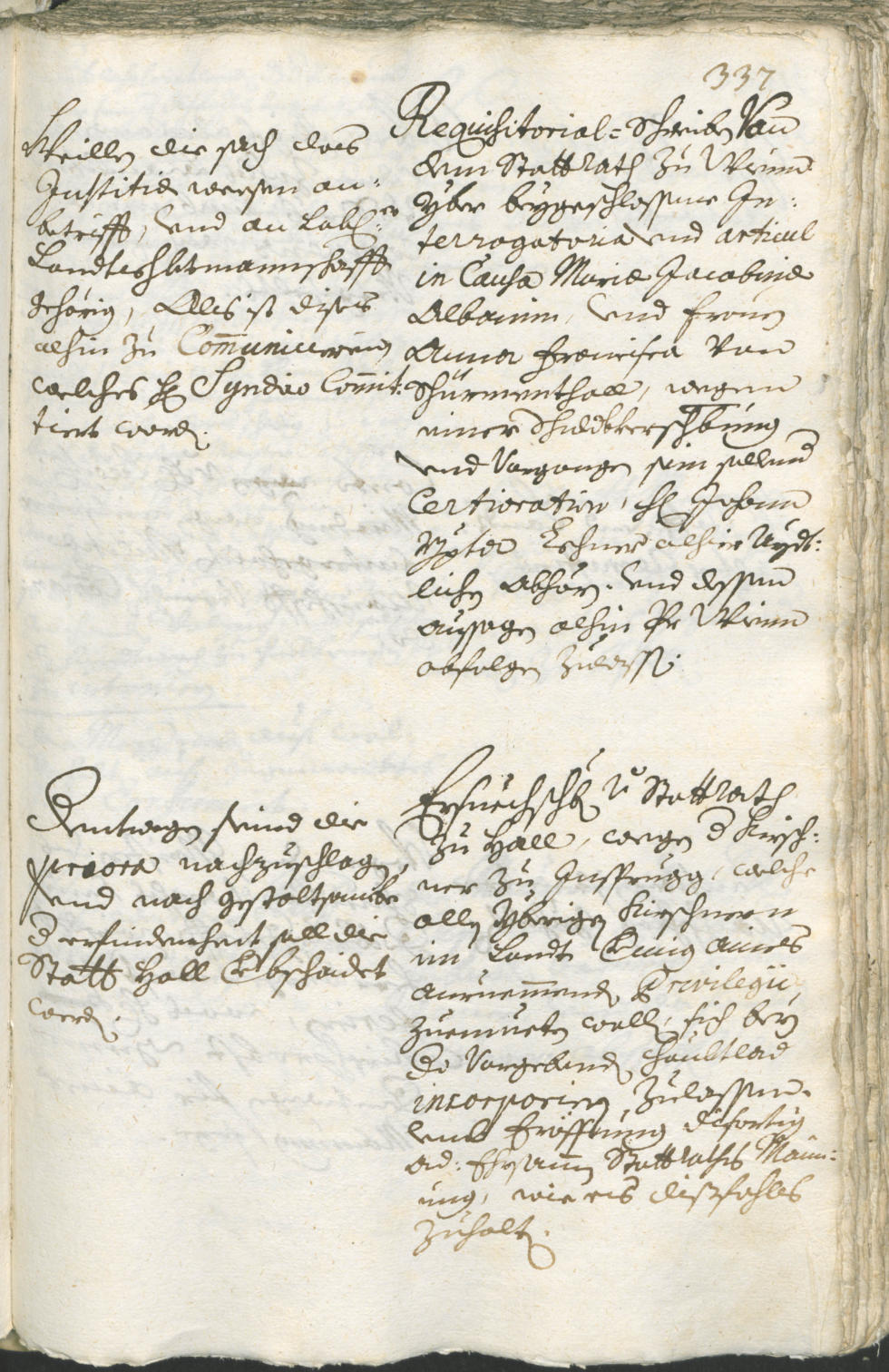 Civic Archives of Bozen-Bolzano - BOhisto Ratsprotokoll 1711/14 