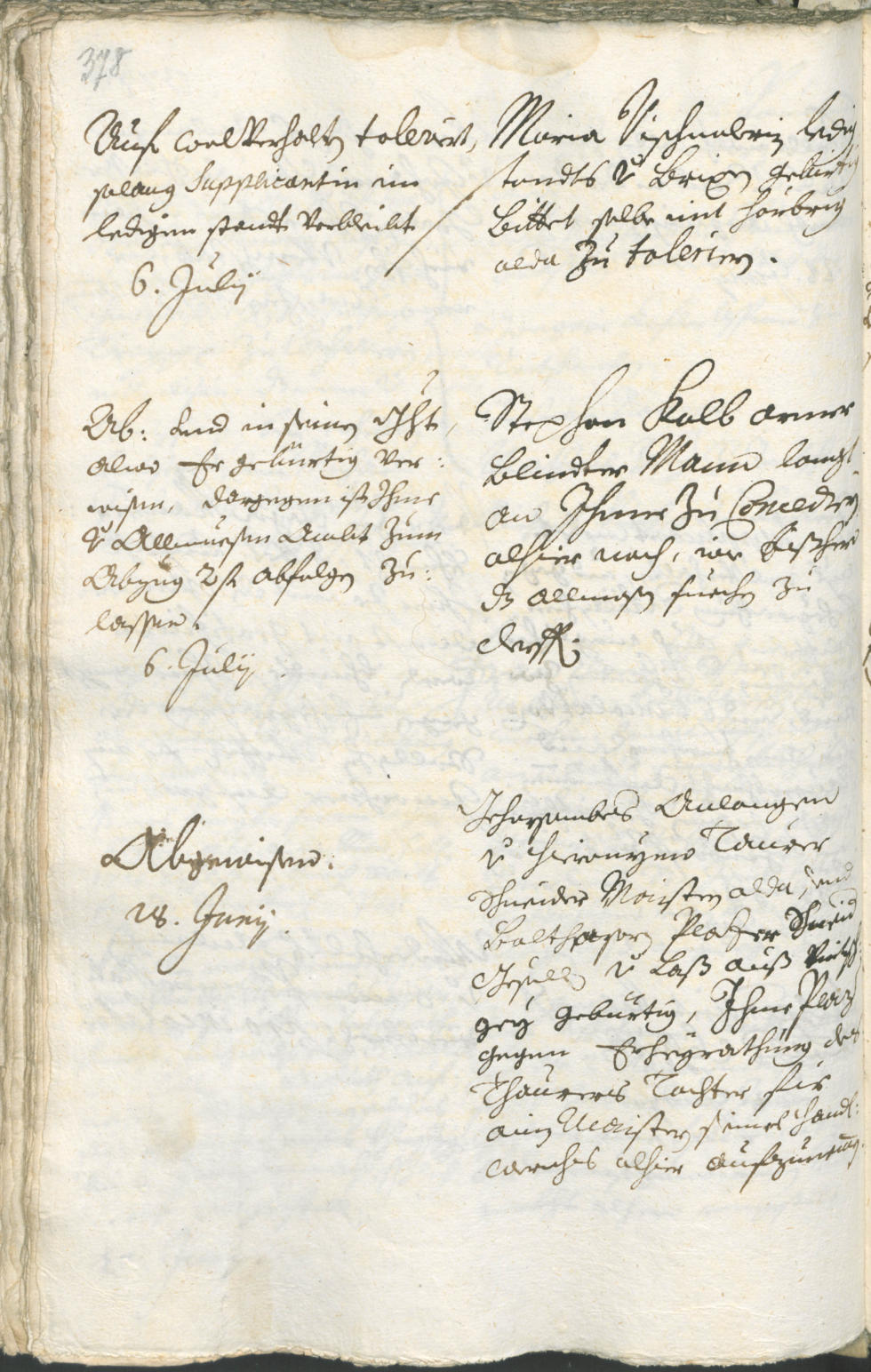 Civic Archives of Bozen-Bolzano - BOhisto Ratsprotokoll 1711/14 