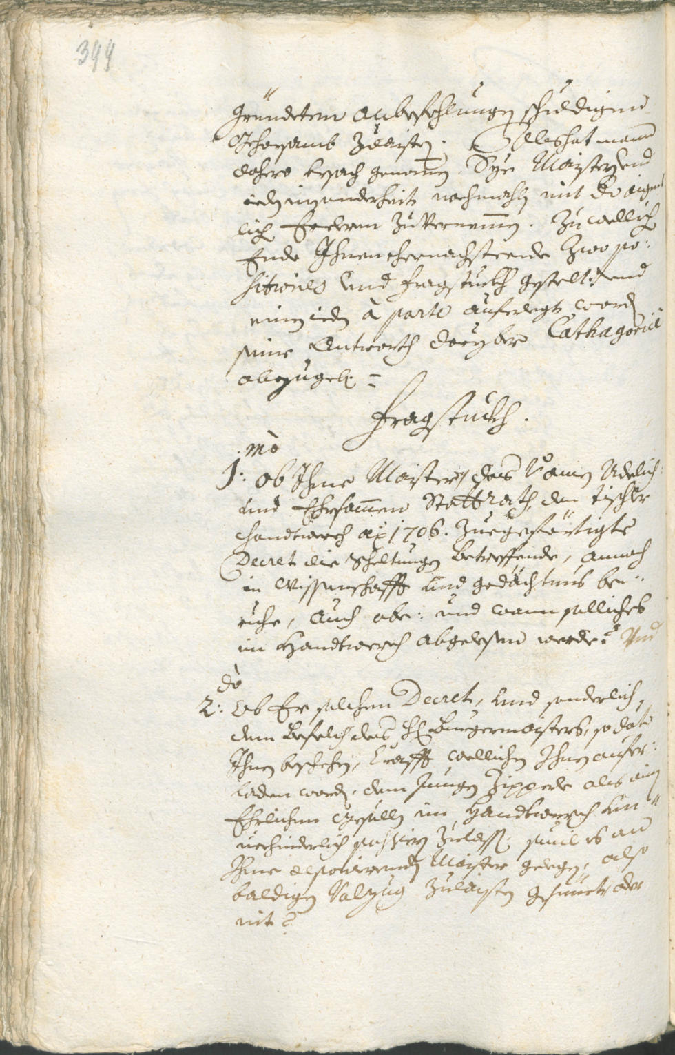 Civic Archives of Bozen-Bolzano - BOhisto Ratsprotokoll 1711/14 