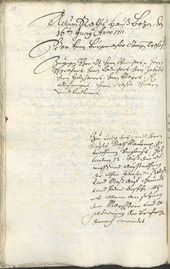 Civic Archives of Bozen-Bolzano - BOhisto Ratsprotokoll 1711/14 - 