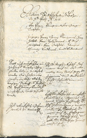 Civic Archives of Bozen-Bolzano - BOhisto Ratsprotokoll 1711/14 - 