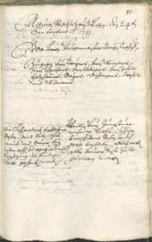 Civic Archives of Bozen-Bolzano - BOhisto Ratsprotokoll 1711/14 - 