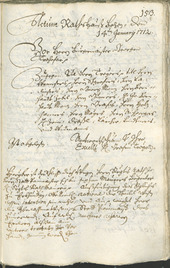Archivio Storico della Città di Bolzano - BOhisto protocollo consiliare 1711/14 - 