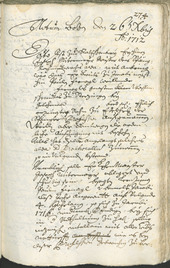 Civic Archives of Bozen-Bolzano - BOhisto Ratsprotokoll 1711/14 - 