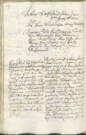 Civic Archives of Bozen-Bolzano - BOhisto Ratsprotokoll 1711/14 - 