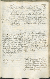 Civic Archives of Bozen-Bolzano - BOhisto Ratsprotokoll 1711/14 - 