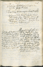 Civic Archives of Bozen-Bolzano - BOhisto Ratsprotokoll 1711/14 - 