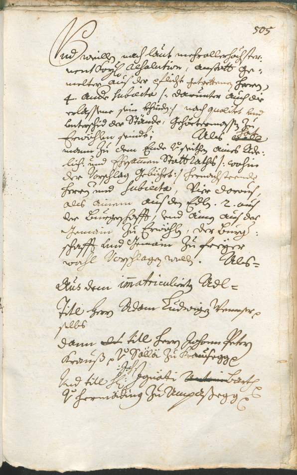 Stadtarchiv Bozen - BOhisto Ratsprotokoll 1714/17 