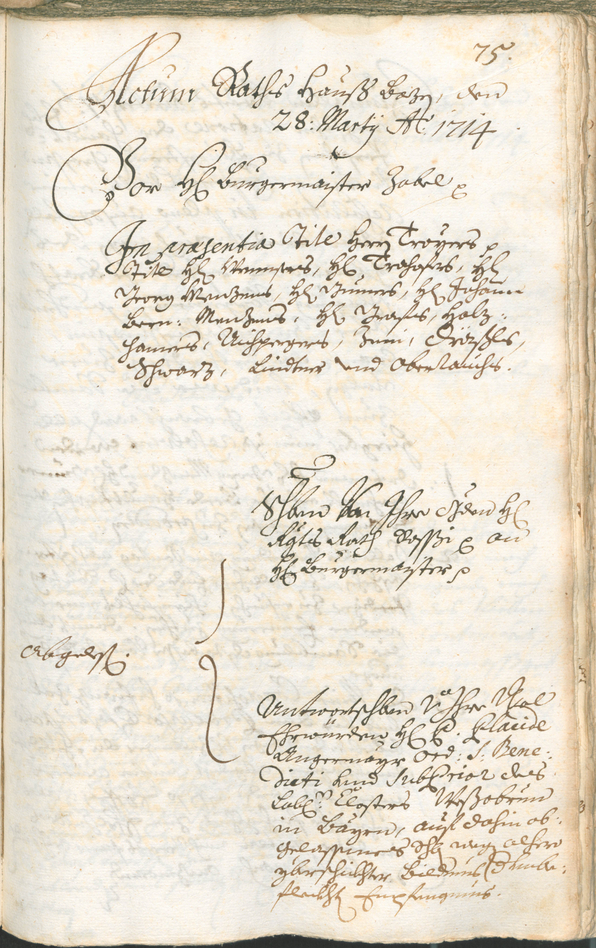 Civic Archives of Bozen-Bolzano - BOhisto Ratsprotokoll 1714/17 