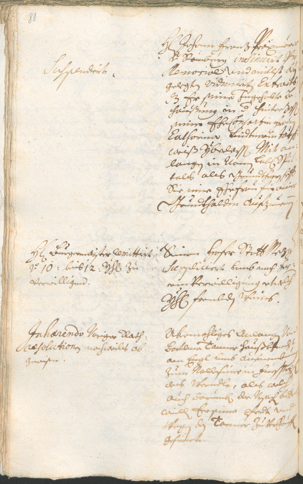 Stadtarchiv Bozen - BOhisto Ratsprotokoll 1714/17 