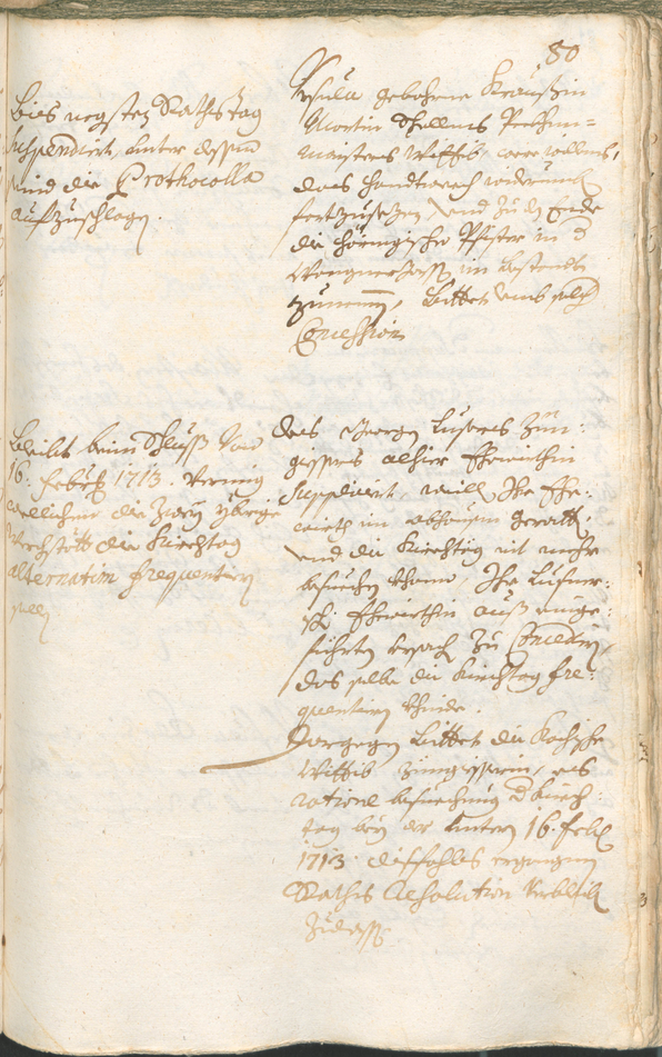 Civic Archives of Bozen-Bolzano - BOhisto Ratsprotokoll 1714/17 