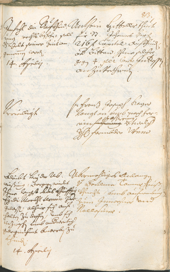 Civic Archives of Bozen-Bolzano - BOhisto Ratsprotokoll 1714/17 