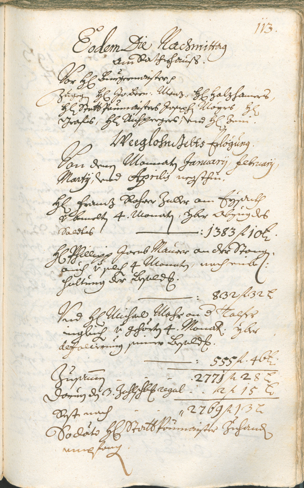 Stadtarchiv Bozen - BOhisto Ratsprotokoll 1714/17 