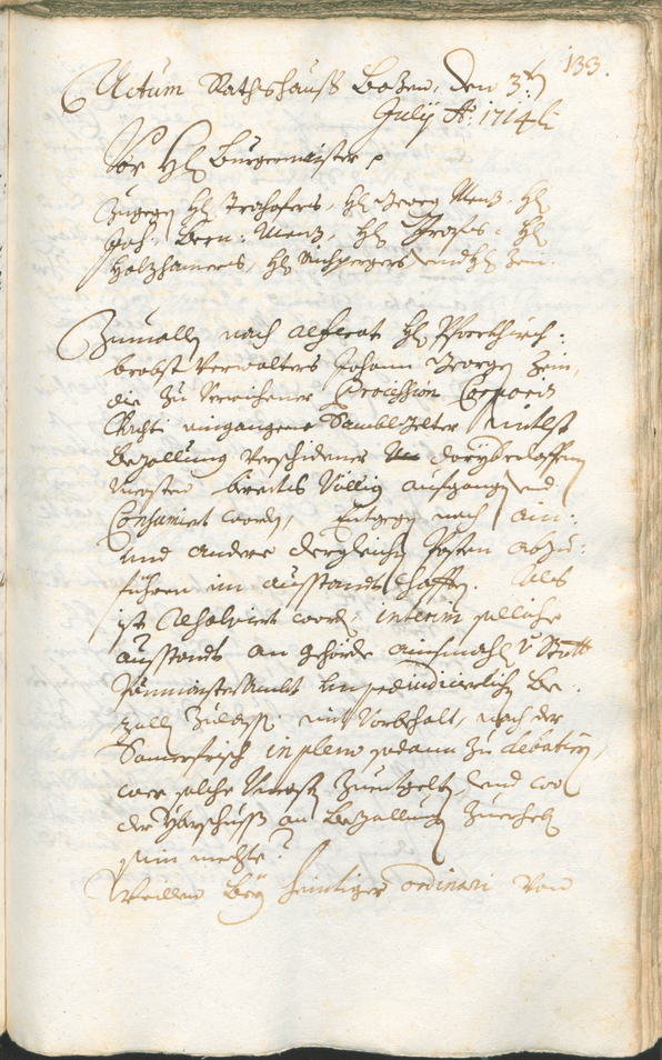 Civic Archives of Bozen-Bolzano - BOhisto Ratsprotokoll 1714/17 