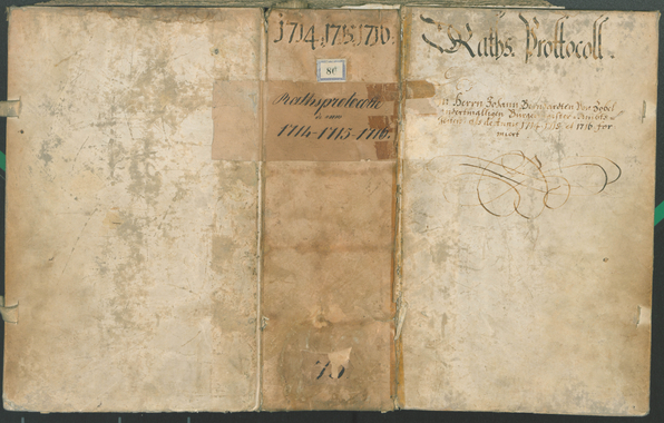 Civic Archives of Bozen-Bolzano - BOhisto Ratsprotokoll 1714/17 