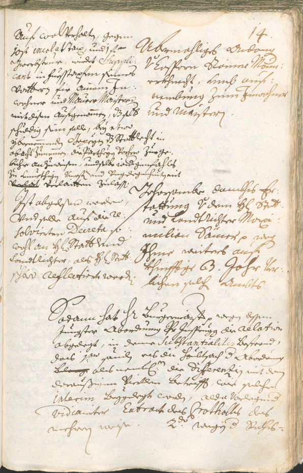 Civic Archives of Bozen-Bolzano - BOhisto Ratsprotokoll 1714/17 