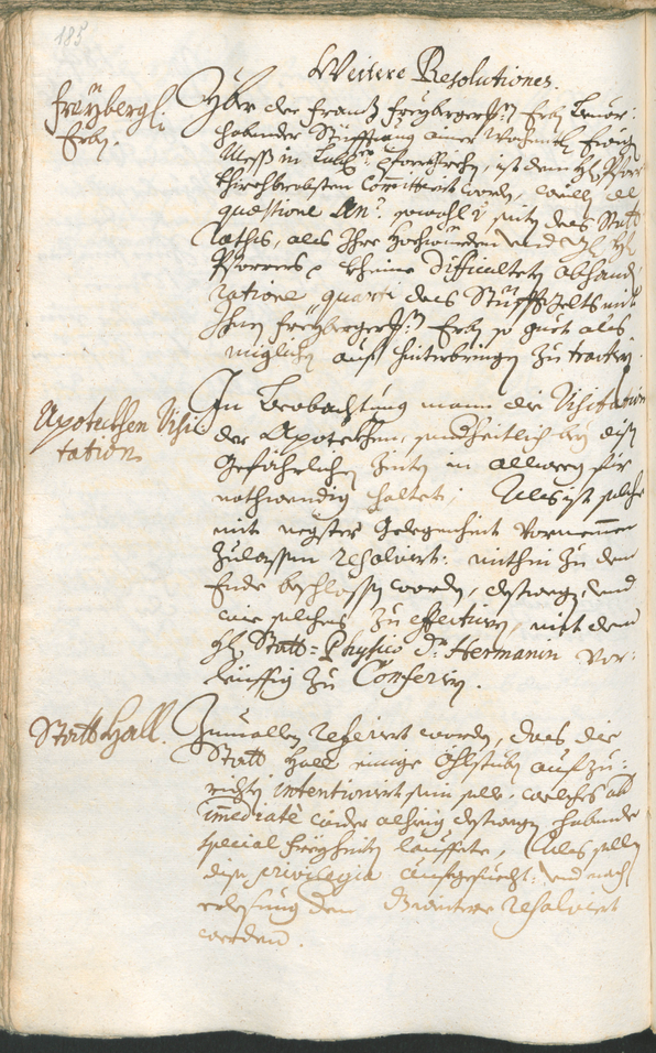 Civic Archives of Bozen-Bolzano - BOhisto Ratsprotokoll 1714/17 