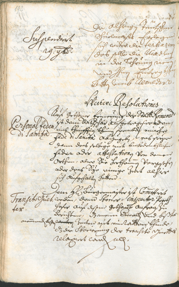 Civic Archives of Bozen-Bolzano - BOhisto Ratsprotokoll 1714/17 