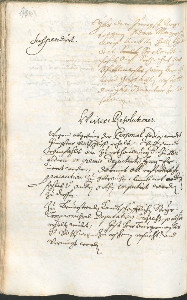 Civic Archives of Bozen-Bolzano - BOhisto Ratsprotokoll 1714/17 