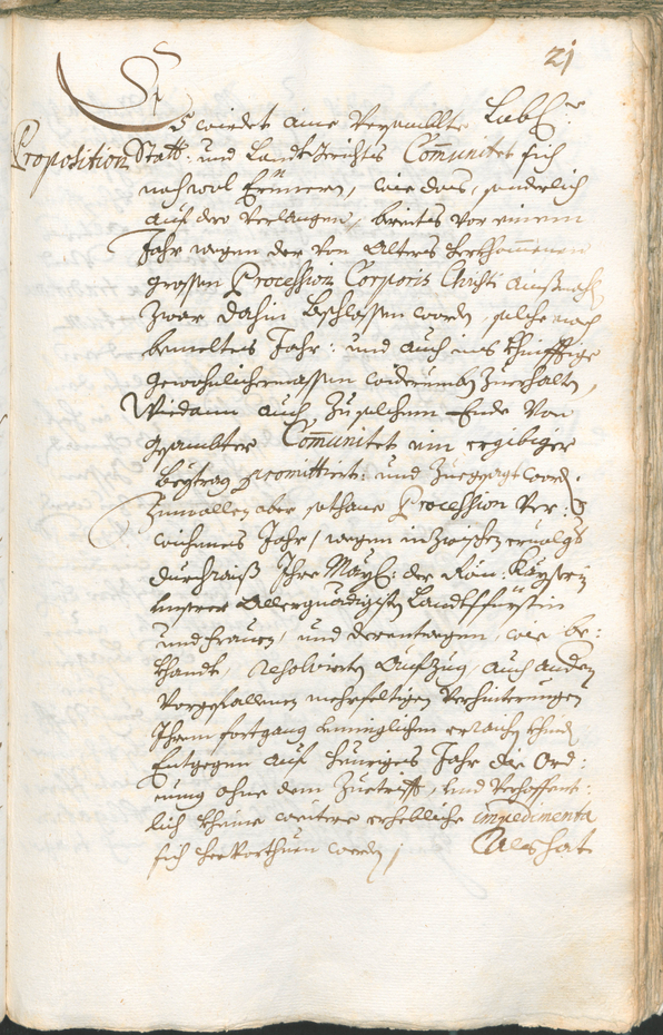 Stadtarchiv Bozen - BOhisto Ratsprotokoll 1714/17 