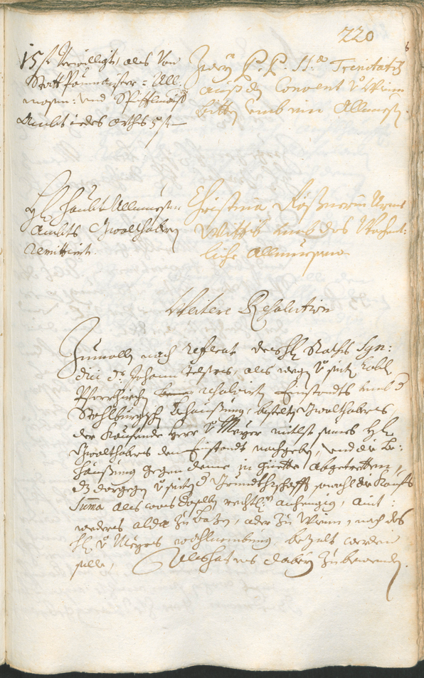 Civic Archives of Bozen-Bolzano - BOhisto Ratsprotokoll 1714/17 