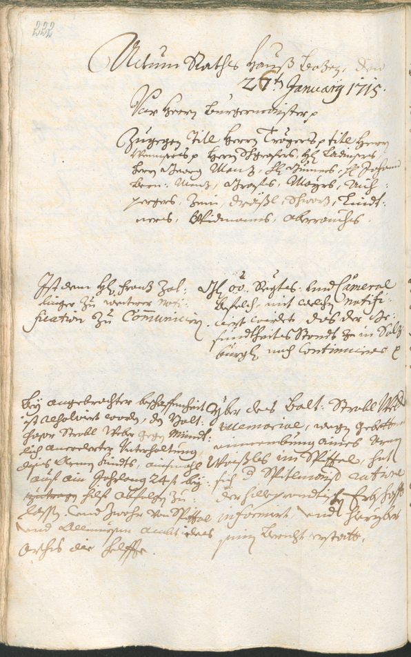 Civic Archives of Bozen-Bolzano - BOhisto Ratsprotokoll 1714/17 