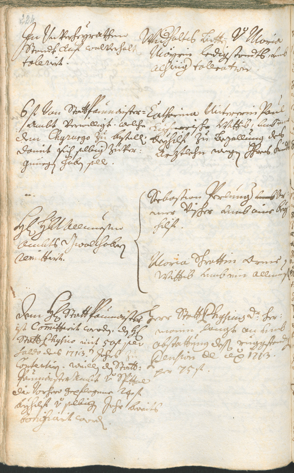 Stadtarchiv Bozen - BOhisto Ratsprotokoll 1714/17 