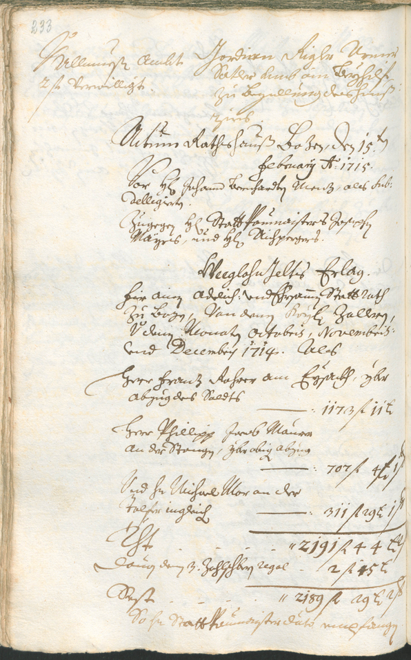 Civic Archives of Bozen-Bolzano - BOhisto Ratsprotokoll 1714/17 