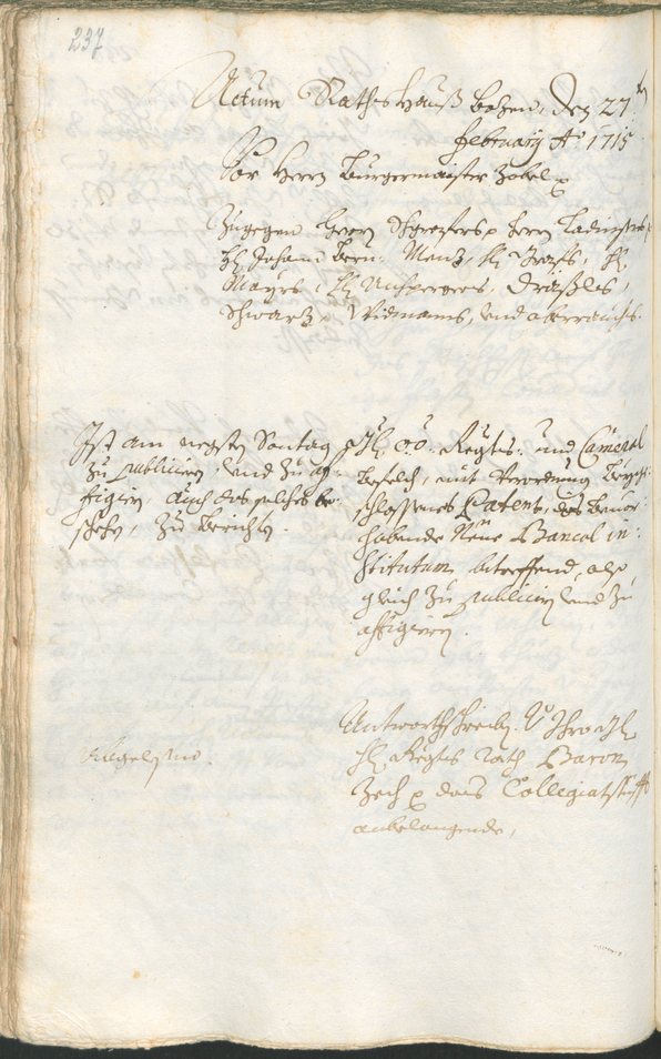 Civic Archives of Bozen-Bolzano - BOhisto Ratsprotokoll 1714/17 