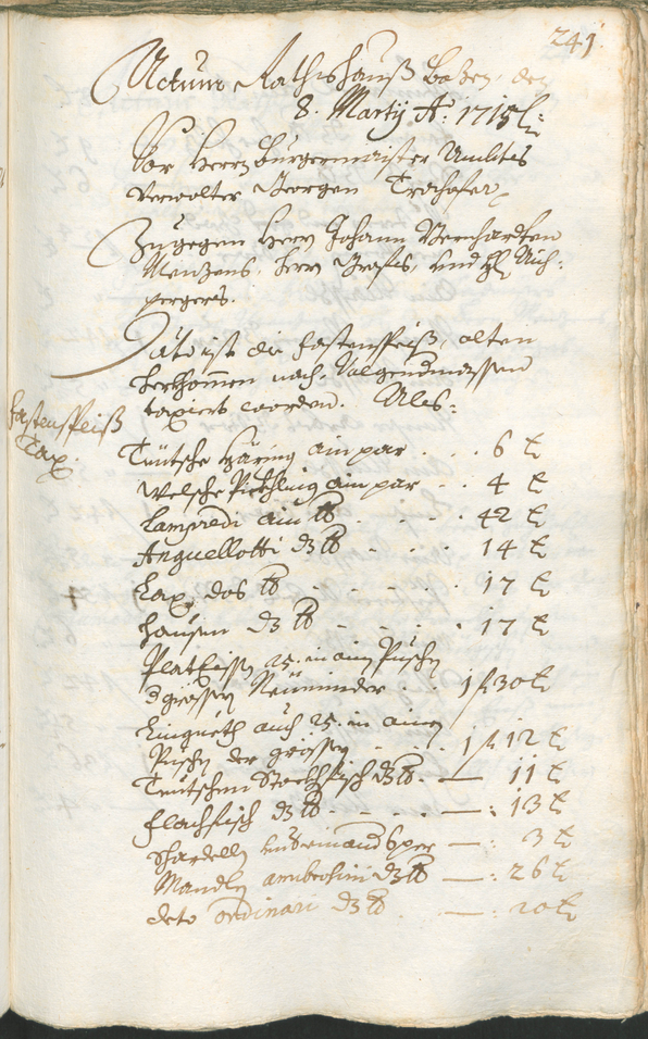 Civic Archives of Bozen-Bolzano - BOhisto Ratsprotokoll 1714/17 