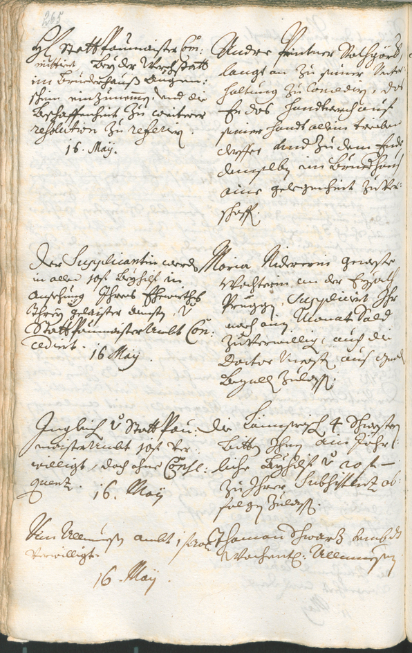 Civic Archives of Bozen-Bolzano - BOhisto Ratsprotokoll 1714/17 