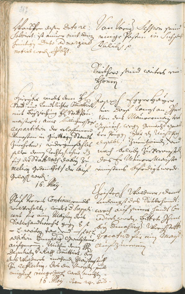 Civic Archives of Bozen-Bolzano - BOhisto Ratsprotokoll 1714/17 