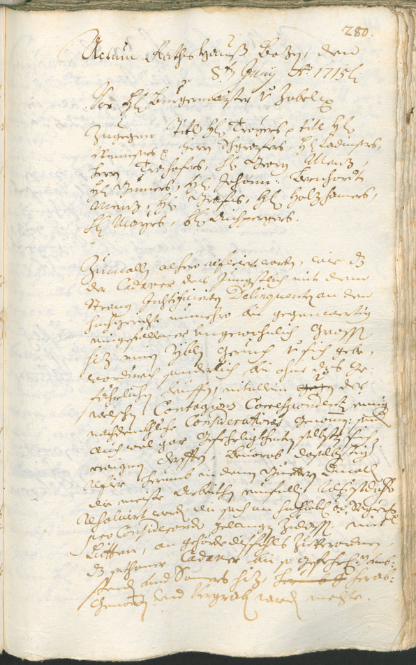 Civic Archives of Bozen-Bolzano - BOhisto Ratsprotokoll 1714/17 