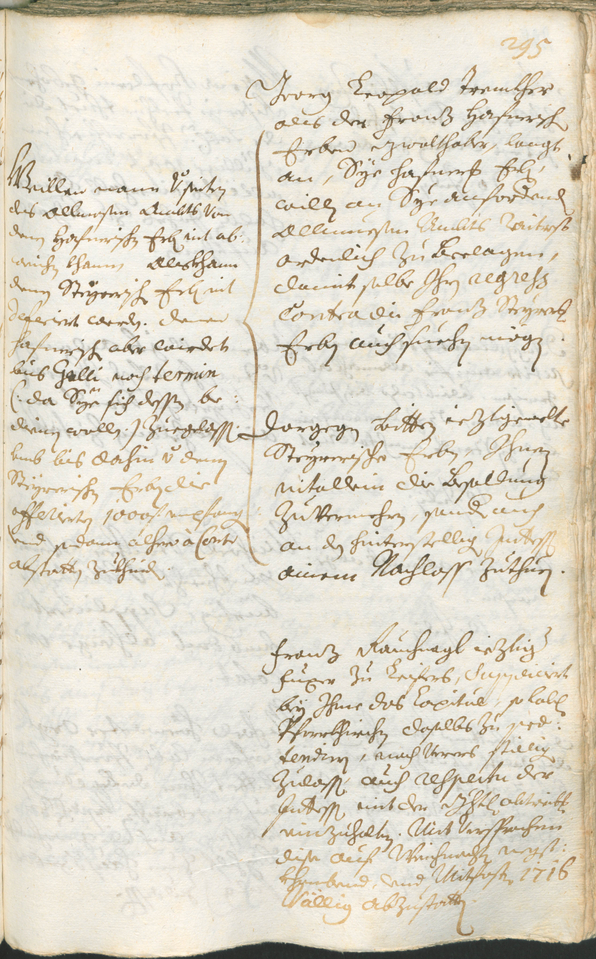 Civic Archives of Bozen-Bolzano - BOhisto Ratsprotokoll 1714/17 