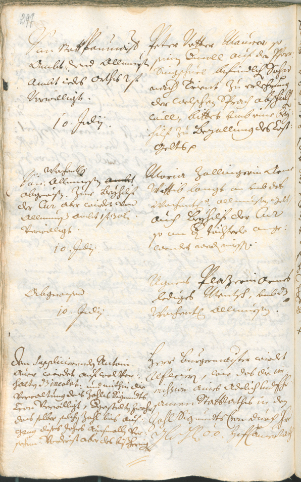 Stadtarchiv Bozen - BOhisto Ratsprotokoll 1714/17 