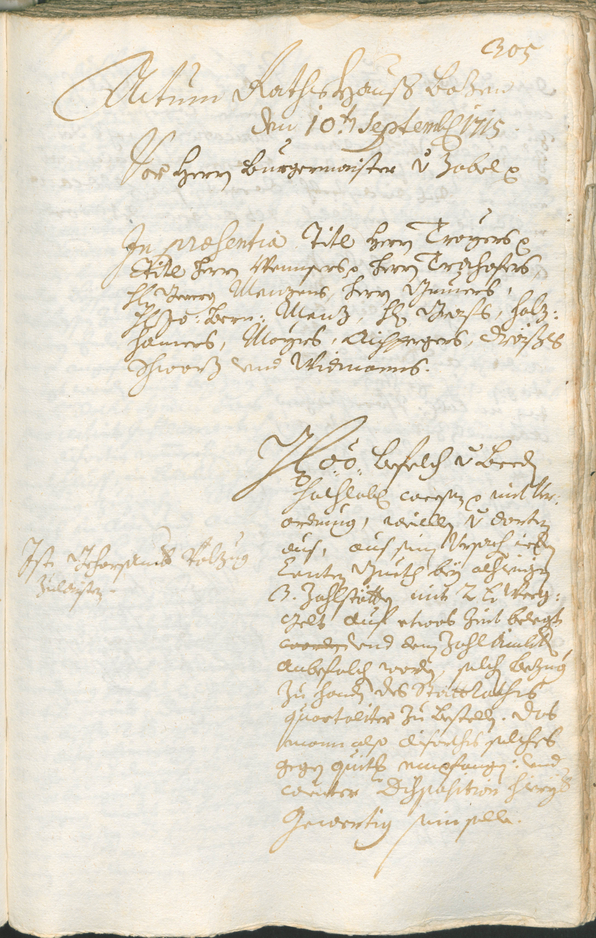 Civic Archives of Bozen-Bolzano - BOhisto Ratsprotokoll 1714/17 