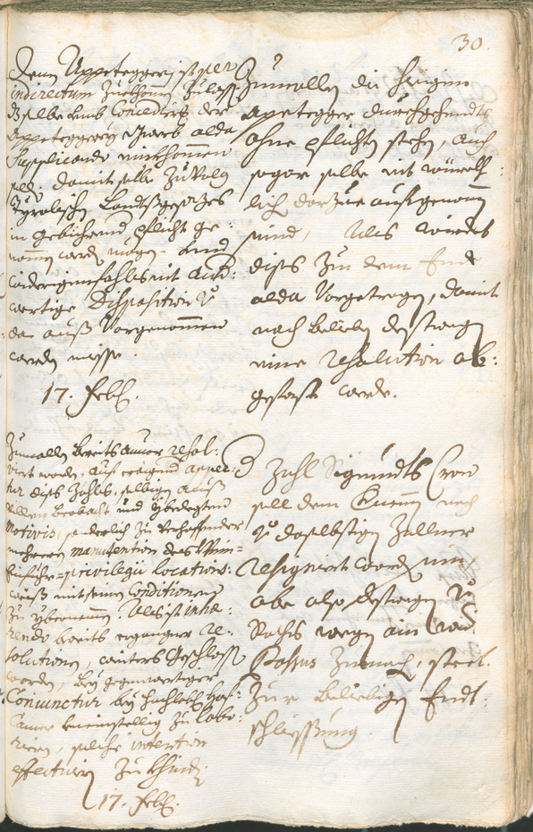 Civic Archives of Bozen-Bolzano - BOhisto Ratsprotokoll 1714/17 