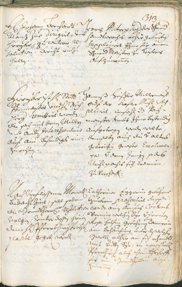 Civic Archives of Bozen-Bolzano - BOhisto Ratsprotokoll 1714/17 